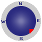 Wunderground gadget compass