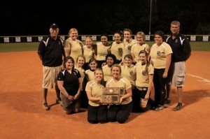 Clay County High School girls softball