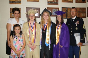 HONORED SOLDIERS AND CCHS SCHOLARS