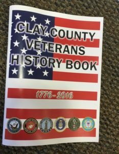 Clay County Veterans book