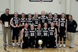 Jr. Lady Dawgs are state champs